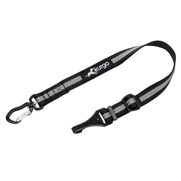 Kurgo Direct to Latch to Swivel Tether Black
