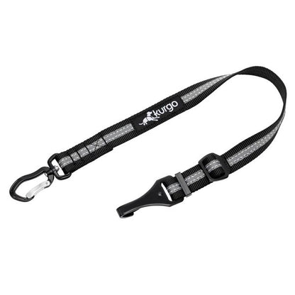 Kurgo Direct to Latch to Swivel Tether Black