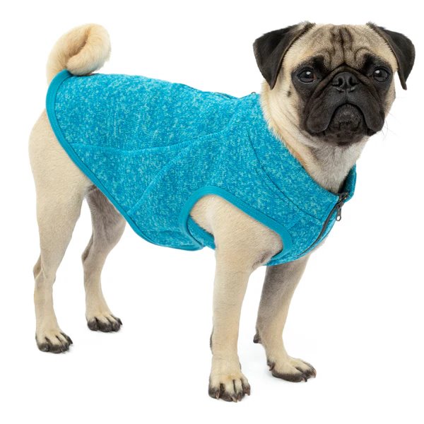 Kurgo Core Sweater Heather Blue