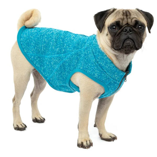 Kurgo Core Sweater Heather Blue