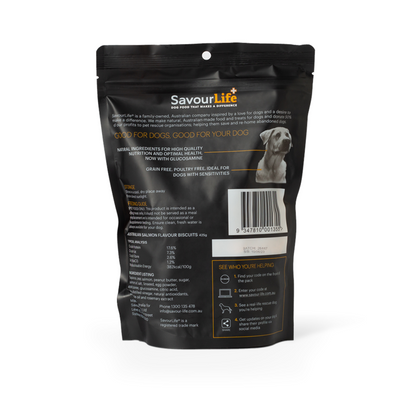 Savourlife Australian Salmon Flavoured Biscuits 425g
