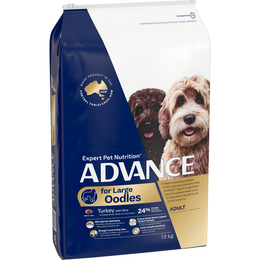 Advance Oodles Adult Large Breed Turkey with Rice Dry Dog Food