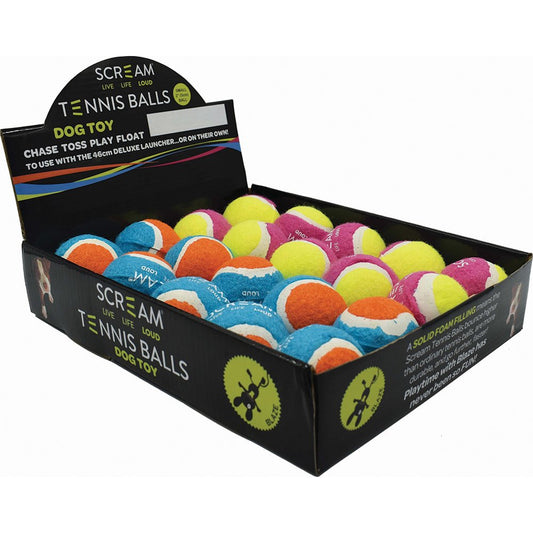 Scream Tennis Ball 5cm