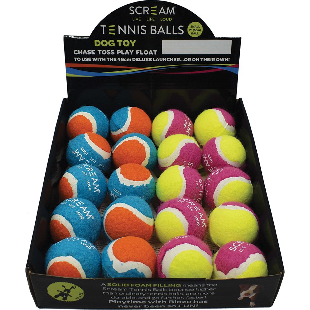 Scream Tennis Ball 5cm