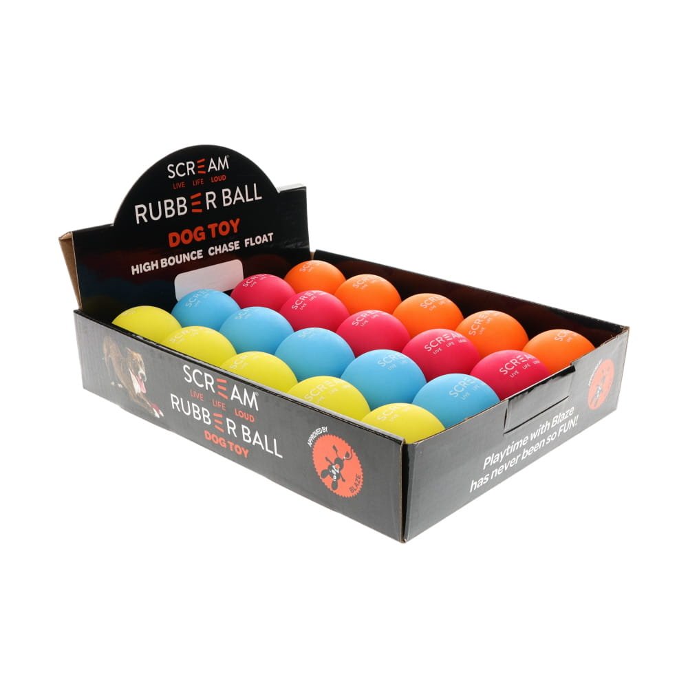 Scream Rubber Ball 5cm