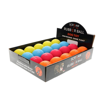 Scream Rubber Ball 5cm