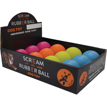 Scream Rubber Ball 6cm