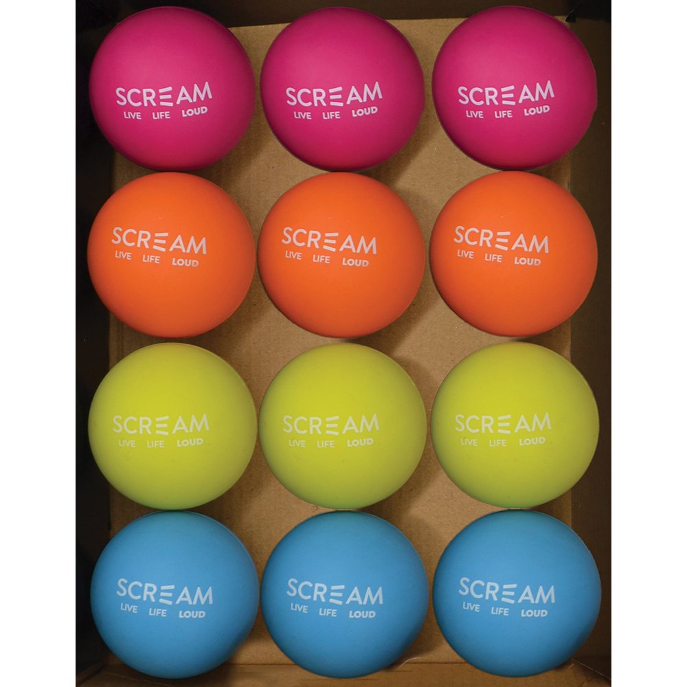 Scream Rubber Ball 6cm