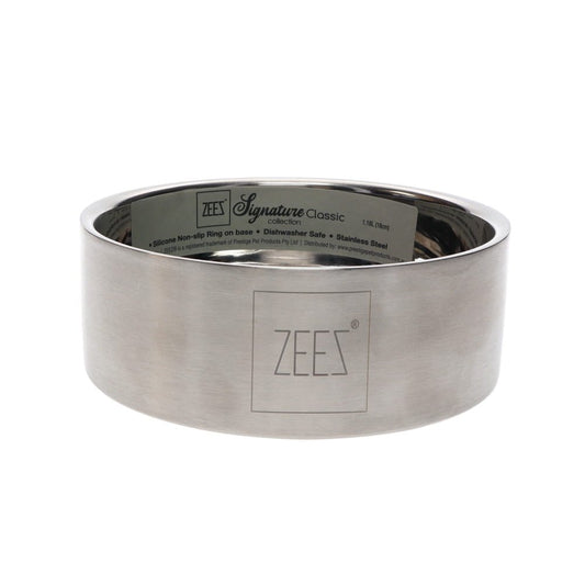 Zeez Signature Collection SS Classic Pet Bowl