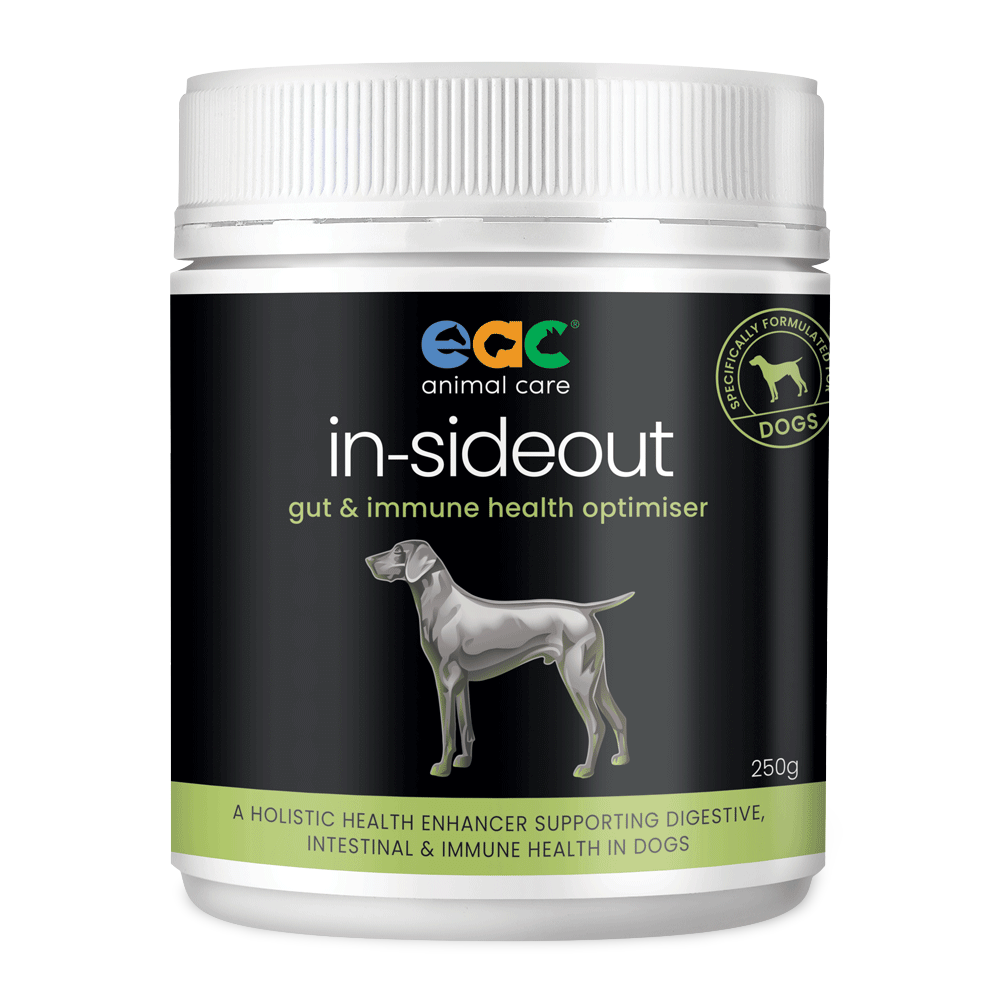 EAC Animal Care in-sideout Gut & Immune Health Optimiser Supplement for Dogs 250g