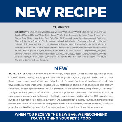 Hill's Science Diet Adult 11+ Small & Mini Chicken, Brown Rice & Barley Recipe Dry Dog Food