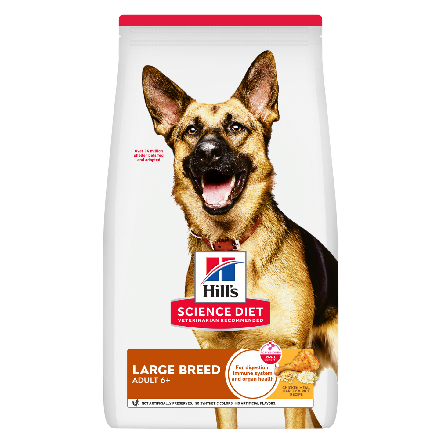 Hill's Science Diet Adult 6+ Large Breed Chicken Meal, Barely & Rice Recipe Dry Dog Food