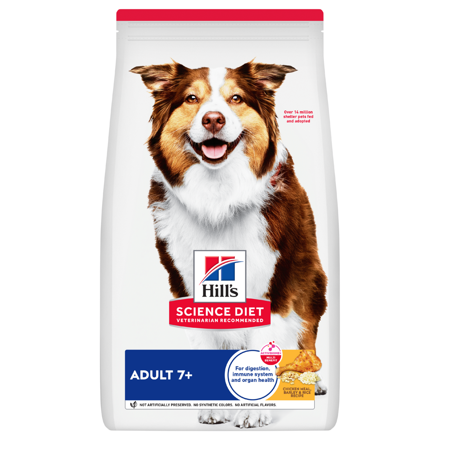 Hill's Science Diet Adult 7+ Chicken Meal, Barley & Rice Recipe Dry Dog Food