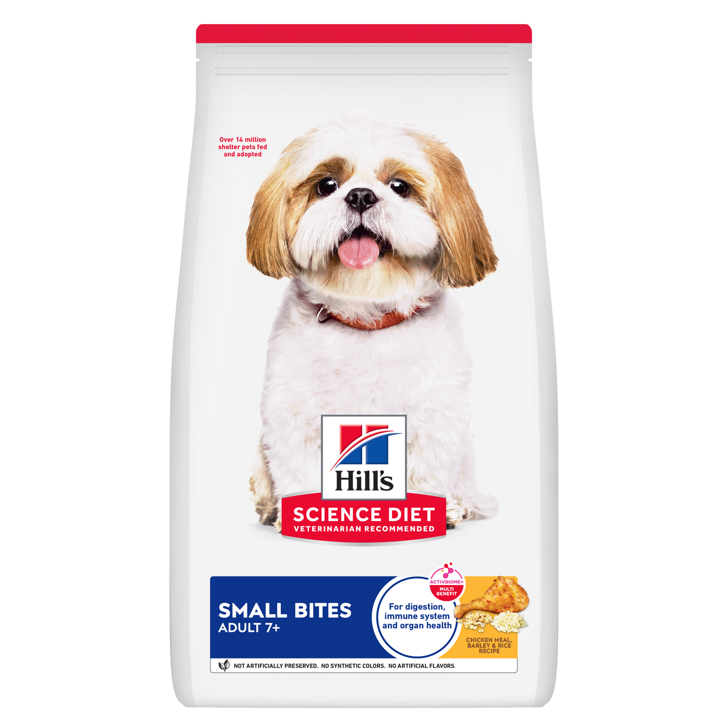 Hill's Science Diet Adult 7+ Small Bites Chicken Meal, Barley & Rice Recipe Dry Dog Food