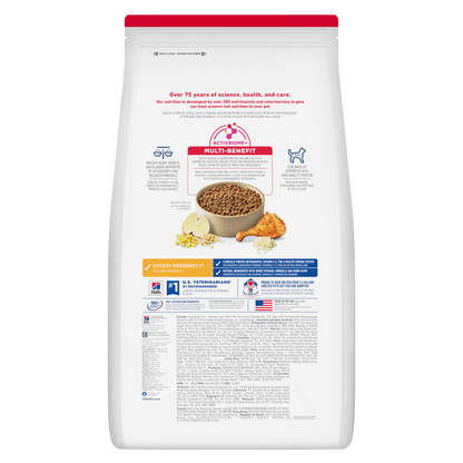 Hill's Science Diet Adult 7+ Small Bites Chicken Meal, Barley & Rice Recipe Dry Dog Food