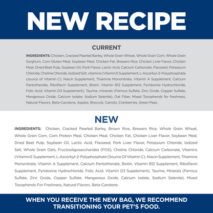 Hill's Science Diet Adult Large Breed Chicken & Barley Recipe Dry Dog Food
