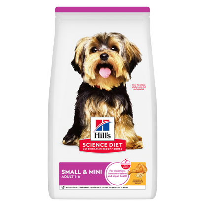 Hill's Science Diet Adult Small & Mini Chicken & Brown Rice Recipe Dry Dog Food