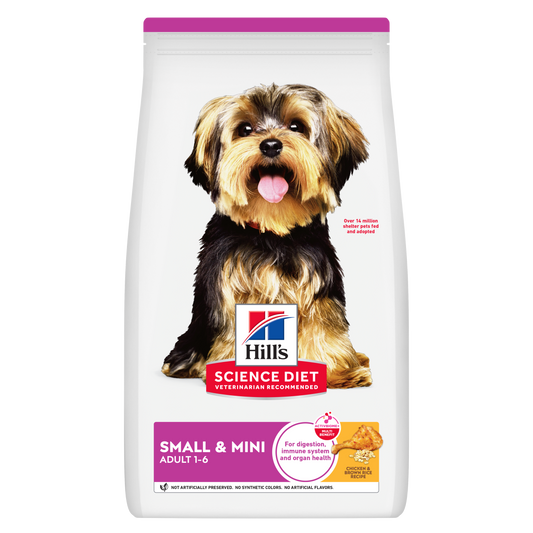 Hill's Science Diet Adult Small & Mini Chicken & Brown Rice Recipe Dry Dog Food