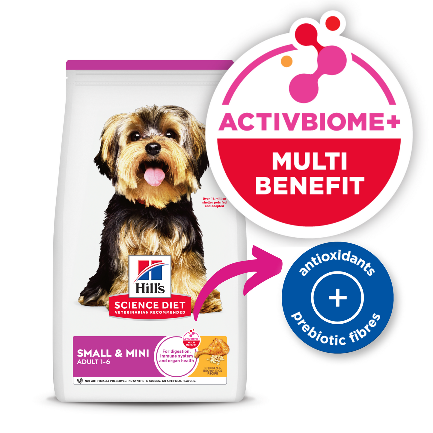 Hill's Science Diet Adult Small & Mini Chicken & Brown Rice Recipe Dry Dog Food