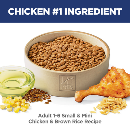 Hill's Science Diet Adult Small & Mini Chicken & Brown Rice Recipe Dry Dog Food