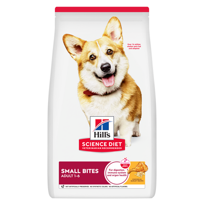 Hill's Science Diet Adult Small Bites Chicken & Barley Recipe Dry Dog Food