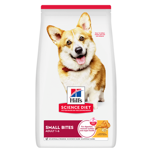 Hill's Science Diet Adult Small Bites Chicken & Barley Recipe Dry Dog Food