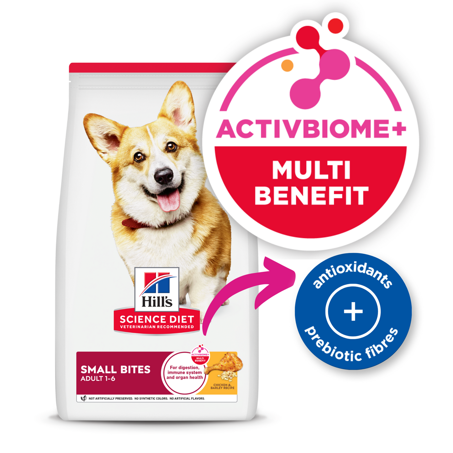 Hill's Science Diet Adult Small Bites Chicken & Barley Recipe Dry Dog Food
