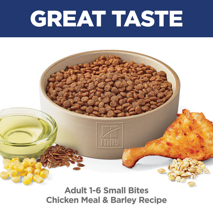 Hill's Science Diet Adult Small Bites Chicken & Barley Recipe Dry Dog Food