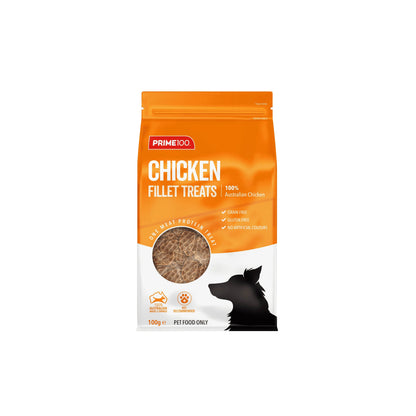 Prime100 SPT Chicken Fillets Dog Treats 100g