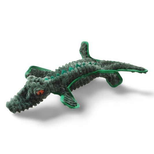 Ruff Play Plush Tuff Crocodile Flat