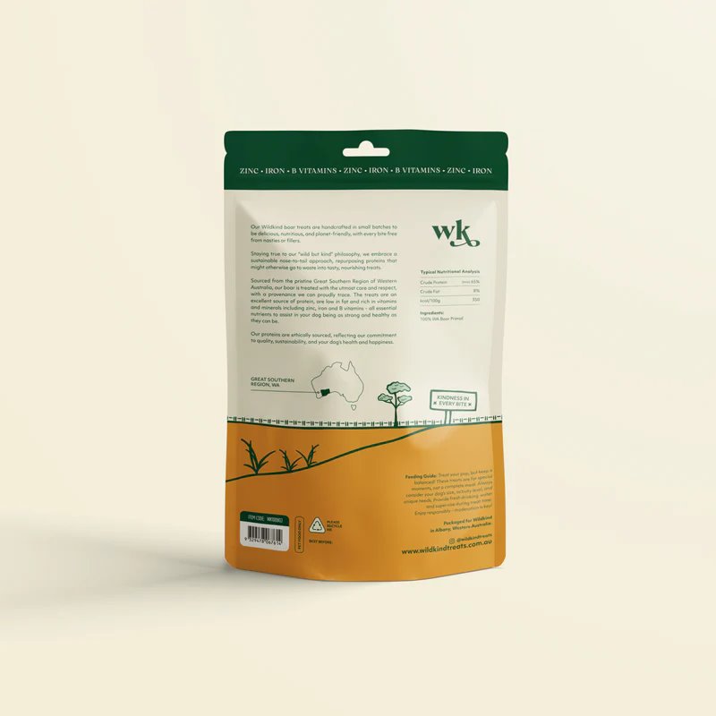 WildKind Great Southern Boar Jerky 100g
