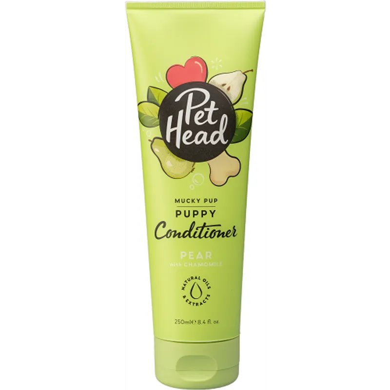 Pet Head Mucky Pup Puppy Conditioner Pear 250mL