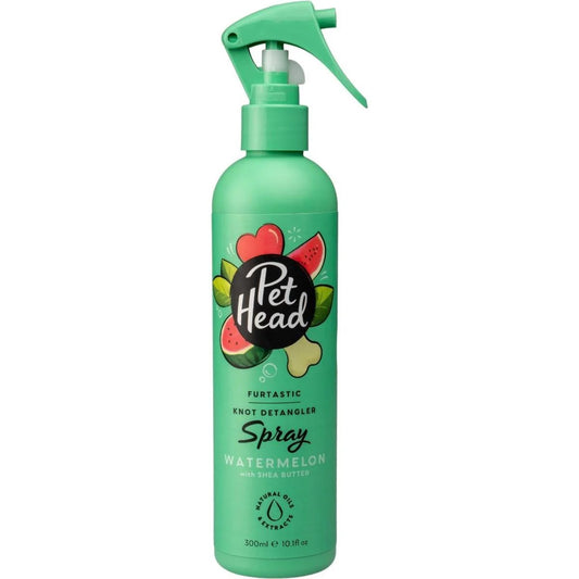 Pet Head Furtastic Knot Detangler Spray Watermelon 300mL