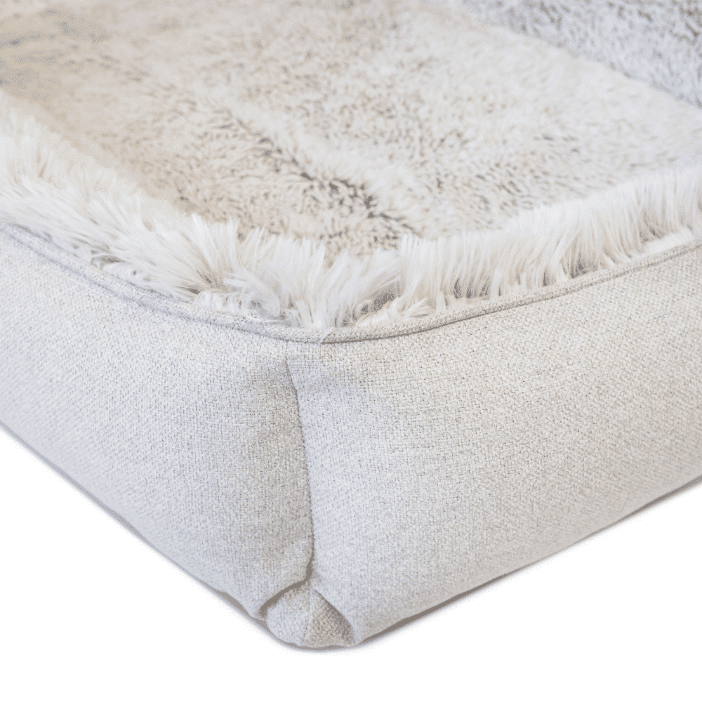 Superior Pet Goods Dog Lounger Aspen Faux Fur