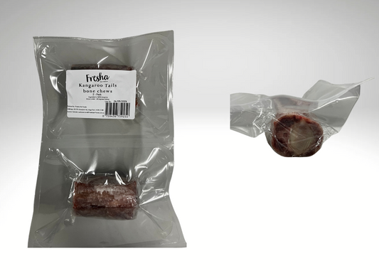 Fresha Kangaroo Tails Bone Chews 2pk
