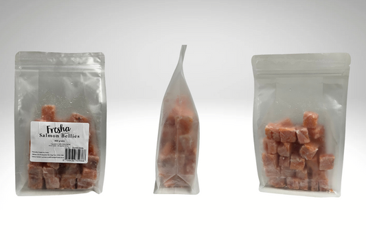Fresha Salmon Belly Cubes 500g