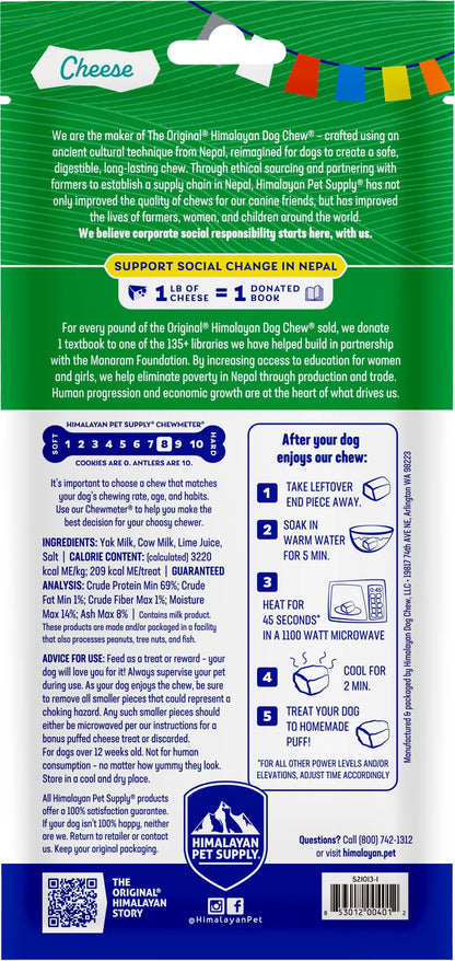 Himalayan Pet Supply The Original Himalayan Dog Chew Cheese (1pk)