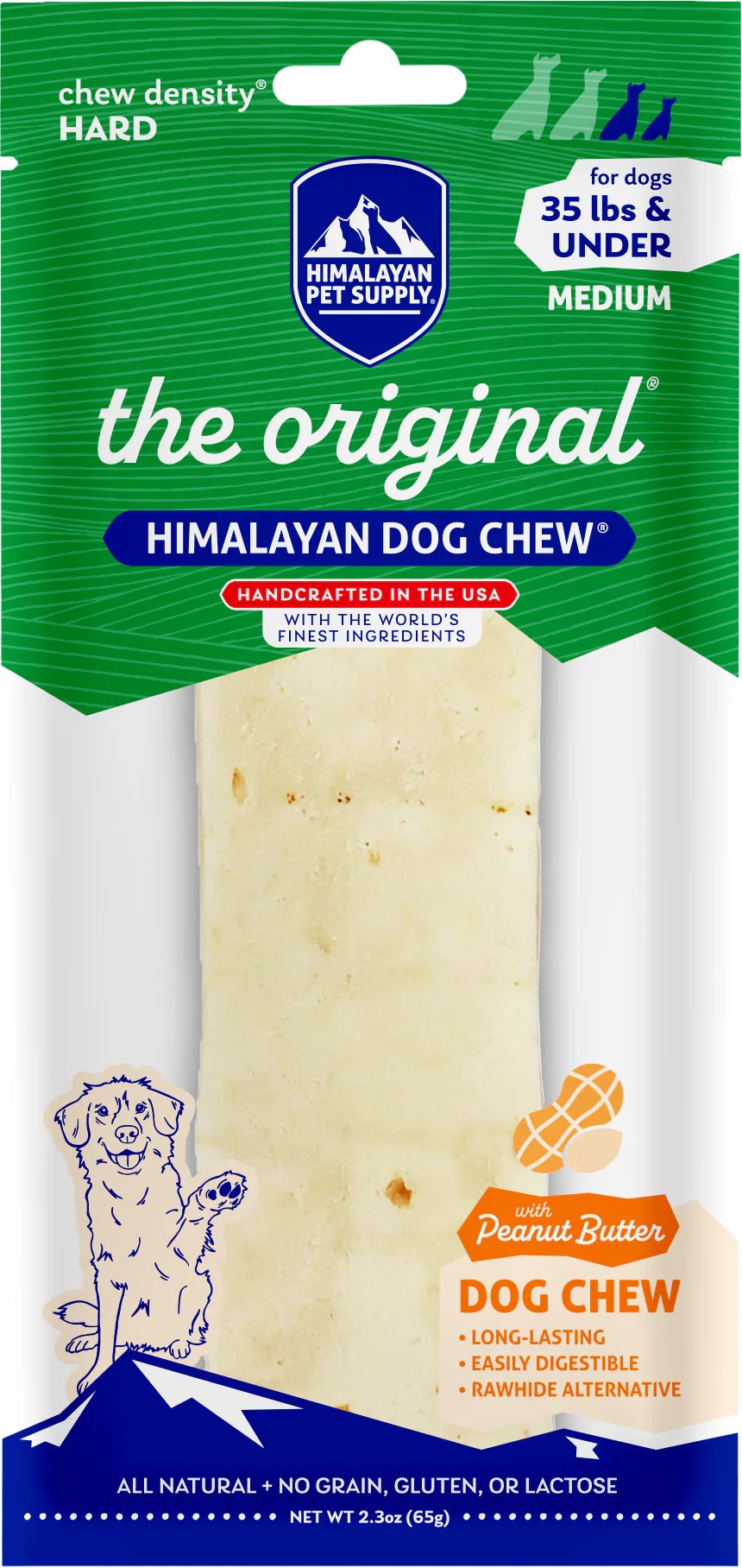 Himalayan Pet Supply The Original Himalayan Dog Chew Peanut Butter (1pk)
