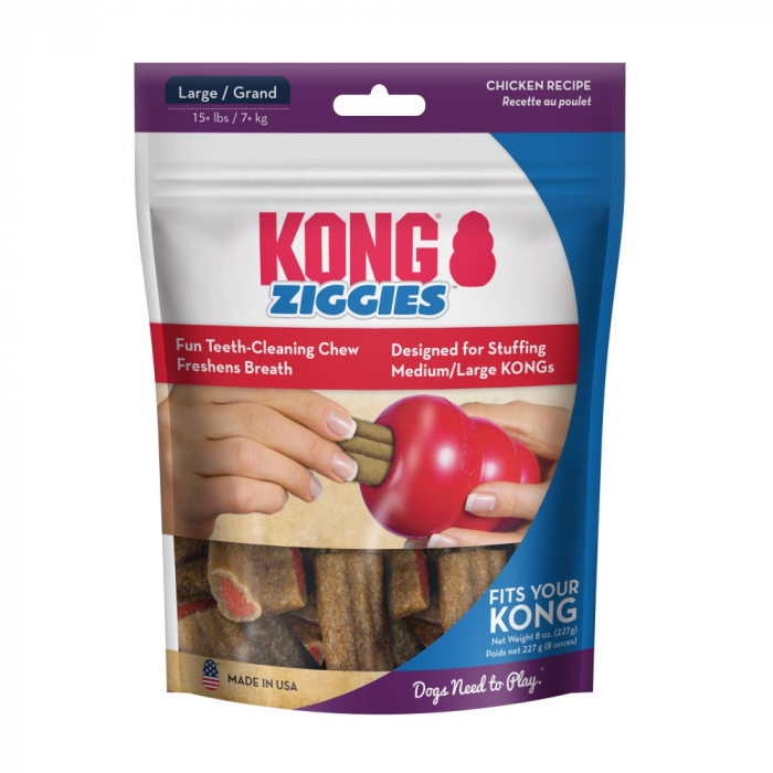 KONG Stuff N Adult Ziggies Large 6 Pack