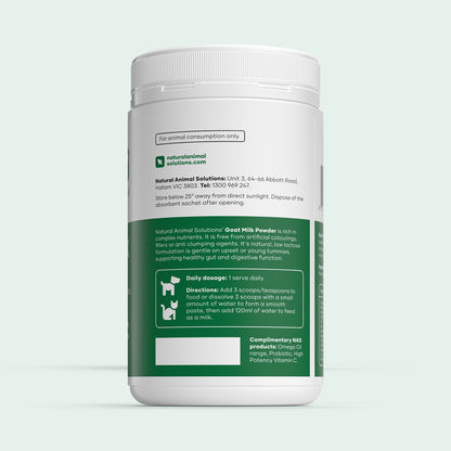 Natural Animal Solutions Goat Milk Powder