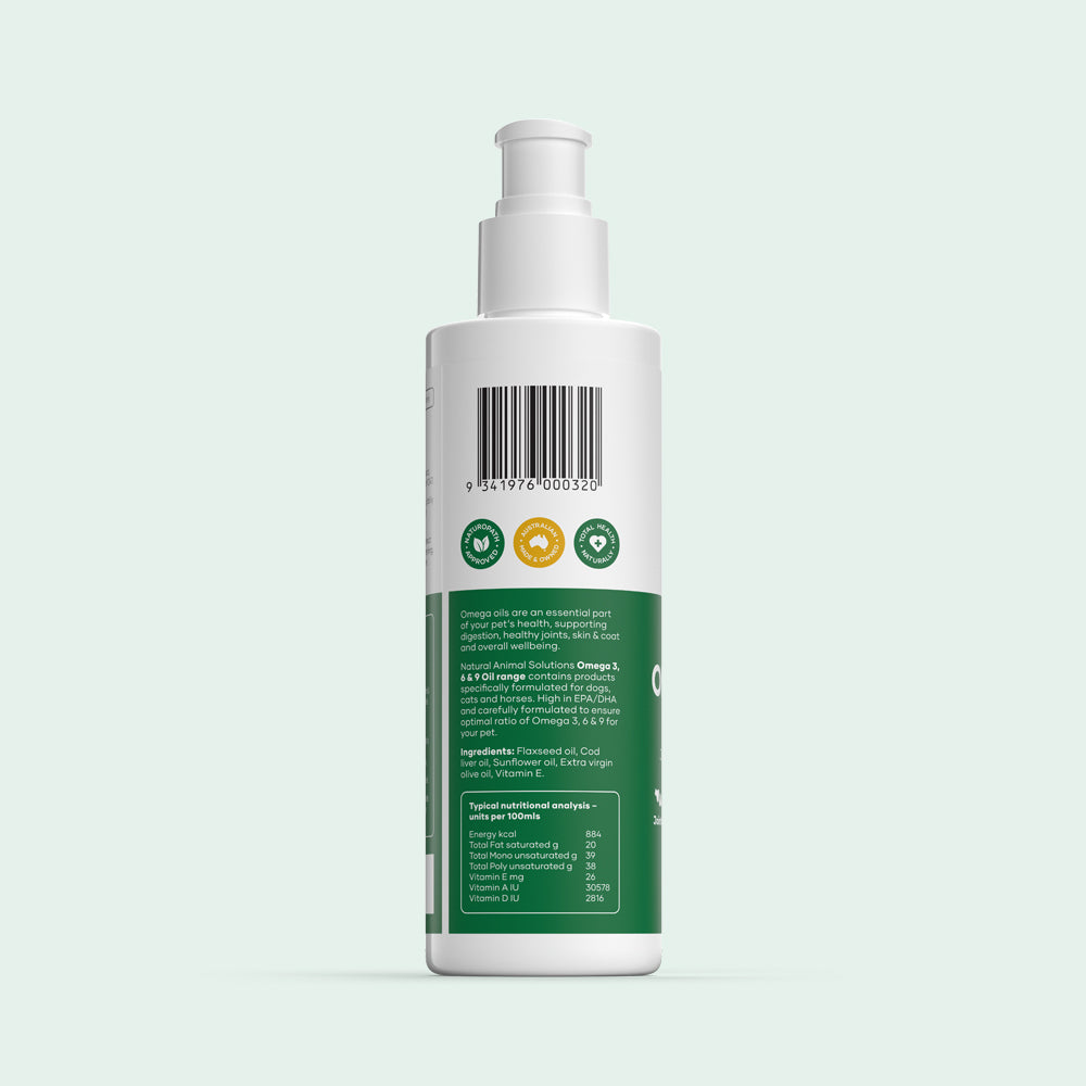 Natural Animal Solutions Omega 3,6 & 9 Oil