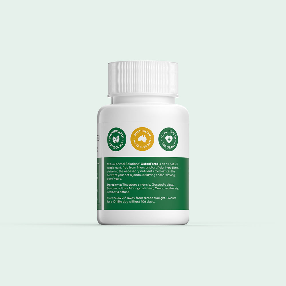 Natural Animal Solutions Osteoforte 60 Caps