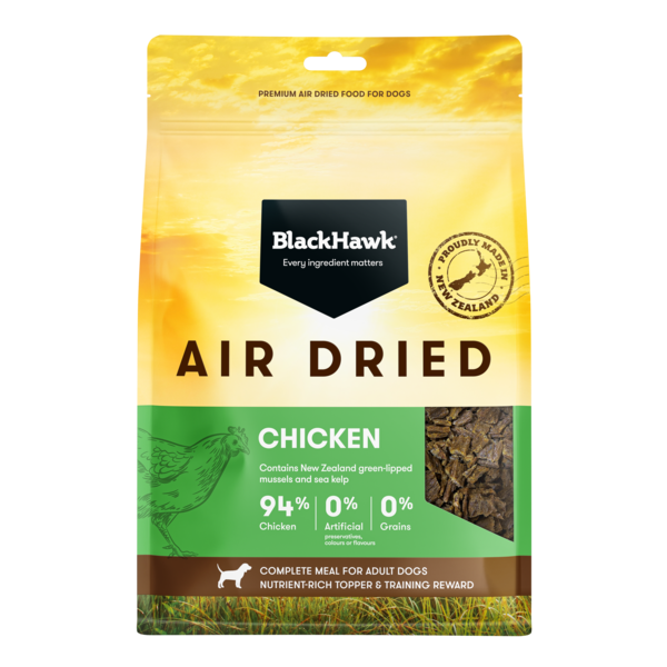 Black Hawk Adult Dog Air Dried All Breeds Chicken Dry Dog Food