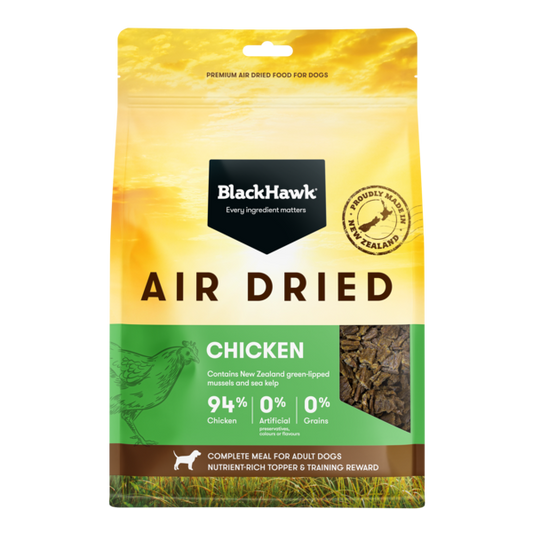 Black Hawk Adult Dog Air Dried All Breeds Chicken Dry Dog Food