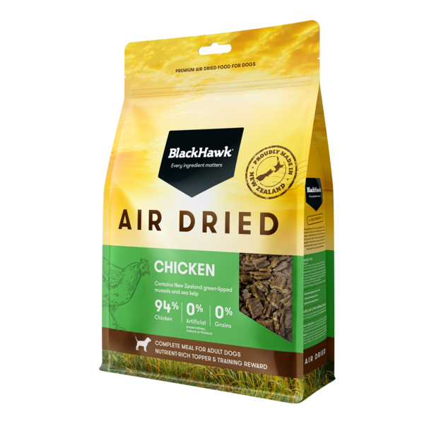 Black Hawk Adult Dog Air Dried All Breeds Chicken Dry Dog Food