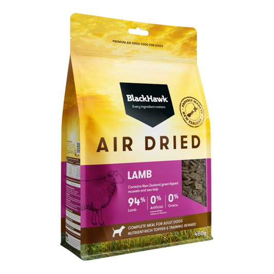Black Hawk Adult Dog Air Dried All Breeds Lamb Dry Dog Food