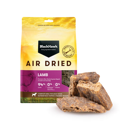 Black Hawk Adult Dog Air Dried All Breeds Lamb Dry Dog Food