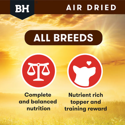 Black Hawk Adult Dog Air Dried All Breeds Beef & Mackerel Dry Dog Food