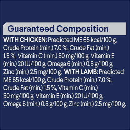 Advance Adult Wet Cat Food Chicken & Lamb in Gravy Multipack