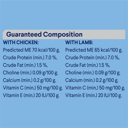 Advance Kitten Wet Cat Food Chicken & Lamb in Gravy Multipack